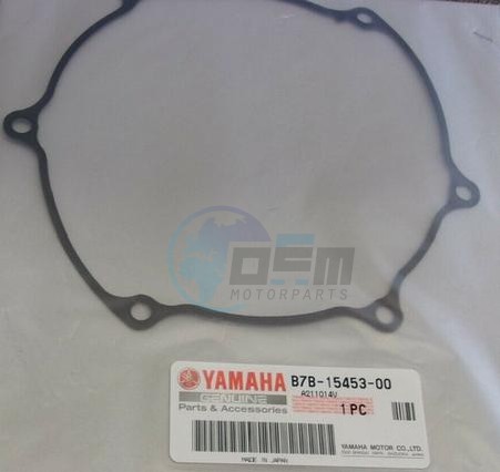 Product image: Yamaha - B7B154530000 - GASKET  0