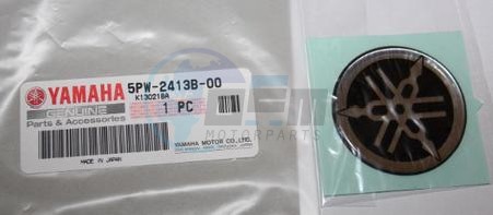 Product image: Yamaha - 5PW2413B0000 - EMBLEM  0