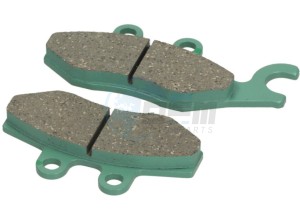 Product image: Piaggio - 647079 - BRAKE COUPLE PADS 