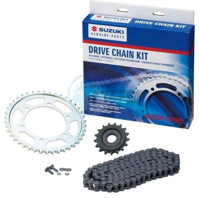 Product image: Suzuki - 27000-32823 - DRIVE CHAIN KIT 15-45 K1-K9 SV650 K1-K9 SV650/U K1-K9  0