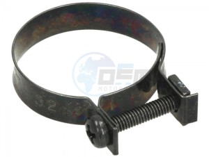 Product image: Piaggio - 842202 - Securing Clamp for Carburetor Typhoon 50 