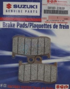 Product image: Suzuki - 59100-23830 - Pad Set 