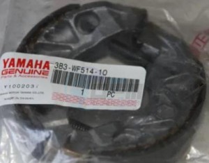 Product image: Yamaha - 3B3WF5141000 - BRAKE SHOE KIT 1 