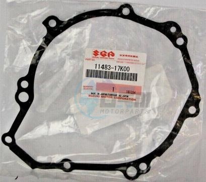 Product image: Suzuki - 11483-17K00-000 - GASKET, MAGNETOCOVER  0