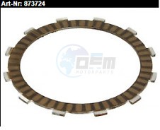 Product image: Aprilia - 873724 - CLUTCH DRIVING PLATE 