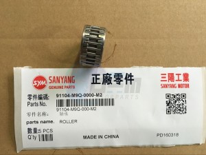 Product image: Sym - 91104-M9Q-000-M2 - NEEDLE BEARING 28*32*17 