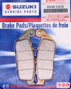 Product image: Suzuki - 59100-21870 - PAD & SHIM SET, L         