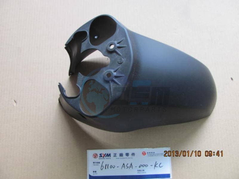 Product image: Sym - 61100-ASA-000-KC - FR FENDER A BK007U  1