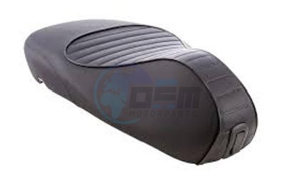 Product image: Vespa - 1B004482000C2 - Saddle assembly matt black  0