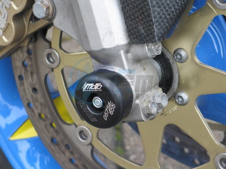 Product image: GSG-Mototechnik - 28-31-300 - Crash protector Front wheel   MZ  1000S / SF  2