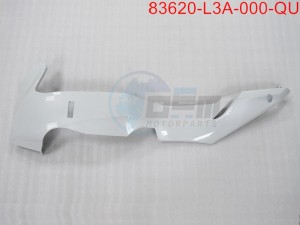 Product image: Sym - 83620-L3A-000-QU - L. SIDE COVER (WH-300P) 