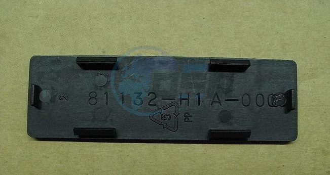 Product image: Sym - 81132-H1A-010-KA - FRAME NUMBER LID  0