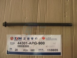 Product image: Sym - 44301-APG-900 - FR. WHEEL AXLE 