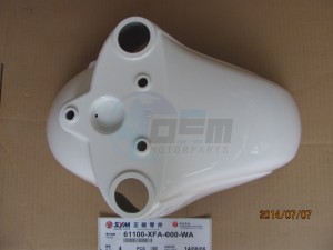 Product image: Sym - 61100-XFA-000-WA - FR.FENDER (WH-006) 