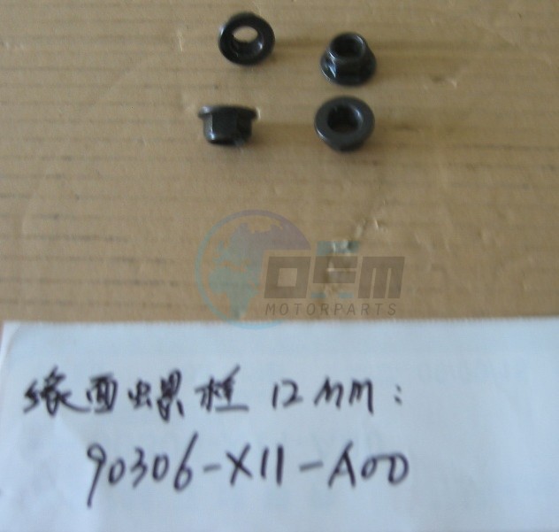 Product image: Sym - 90306-X11-000 - FLANGE NUT 12MM  0