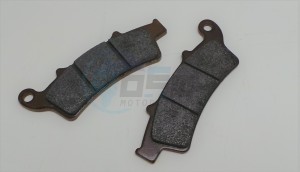 Product image: Aprilia - AP8133761 - Pads pair 