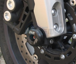 Product image: GSG-Mototechnik - 22-25-295 - Crash protector Front wheel  Yamaha  MT-01 