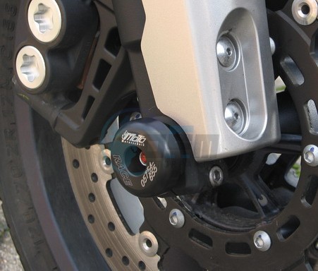 Product image: GSG-Mototechnik - 22-25-295 - Crash protector Front wheel  Yamaha  MT-01  0