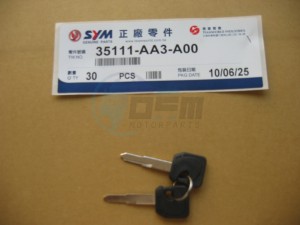 Product image: Sym - 35111-AA3-A00 - KEYS (1 PAIR) 