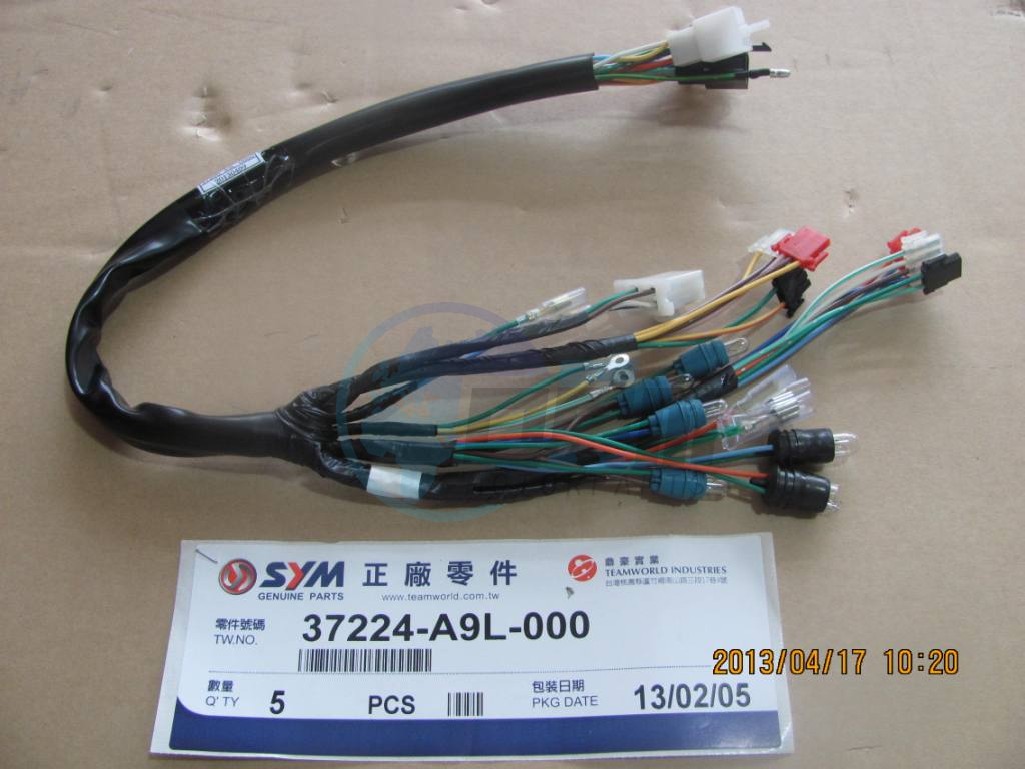 Product image: Sym - 37224-A9L-000 - METER CORD  0