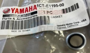 Product image: Yamaha - 1CTE11950000 - GASKET 