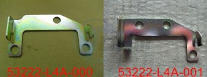 Product image: Sym - 53222-L4A-001 - COIN BOX LID HINGE STAY 