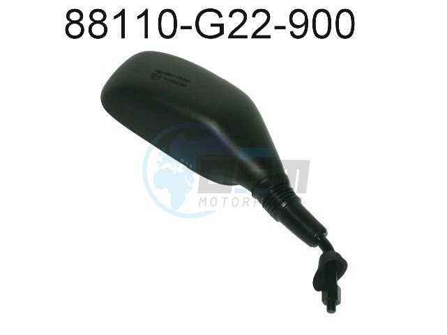 Product image: Sym - 88110-G22-900 - R. BACK MIRROR  1