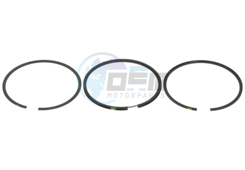 Product image: Vespa - 843228 - Piston ring group   0