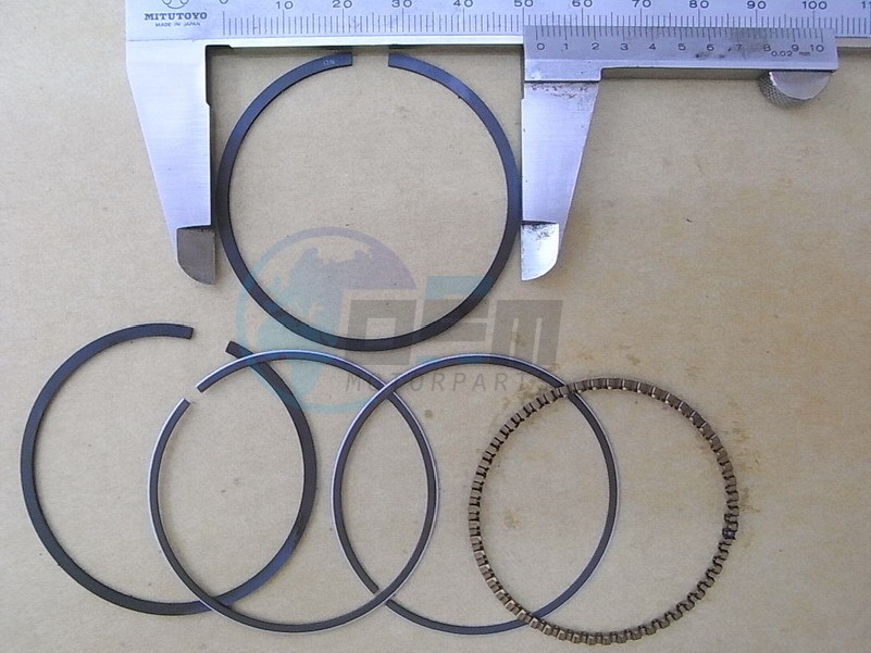 Product image: Sym - 13010-A3A-000 - PISTON RING SET  1