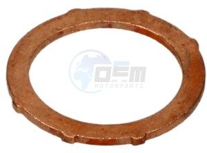 Product image: Piaggio - 434716 - EXHAUST PIPE GASKET 