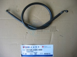 Product image: Sym - 45126-A9A-000 - FR BRAKE HOSE ASSY 