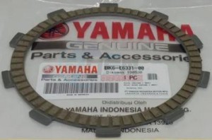 Product image: Yamaha - BK6E63310000 - PLATE, FRICTION 2 