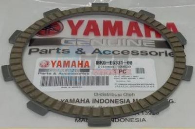 Product image: Yamaha - BK6E63310000 - PLATE, FRICTION 2  0