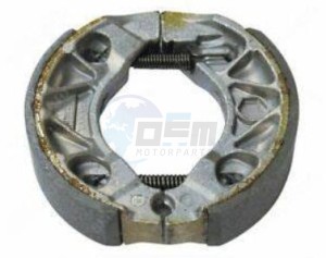 Product image: Yamaha - 5WWF530K0000 - BRAKE SHOE SET 