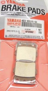 Product image: Yamaha - 4ESW00465000 - BRAKE PAD KIT 2 