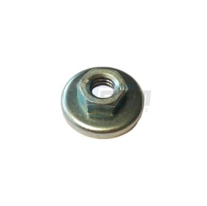 Product image: Piaggio - 648537 - NUT WITH FIX WASH.( SPARE PARTS) 