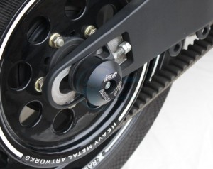 Product image: GSG-Mototechnik - 34-39-60-382 - Crash protector Rear wheel  Buell  X1 00-02 