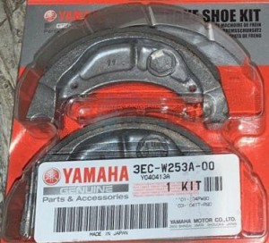 Product image: Yamaha - 3ECW253A0000 - BRAKE SHOE KIT 