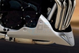 Product image: Suzuki - 990D0-38G70-YAY - LOWER SPOILER GSF650/S K5-K6 