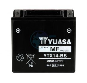 Product image: Sym - 1Y01REA01-Y - BATTERY YTX14BS  0