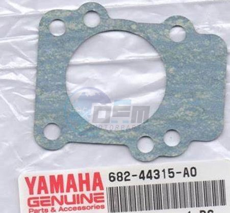 Product image: Yamaha - 68244315A000 - GASKET,WATER PUMP 1  0