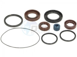 Product image: Derbi - 498337 - OIL SEAL SET, ENGINE  