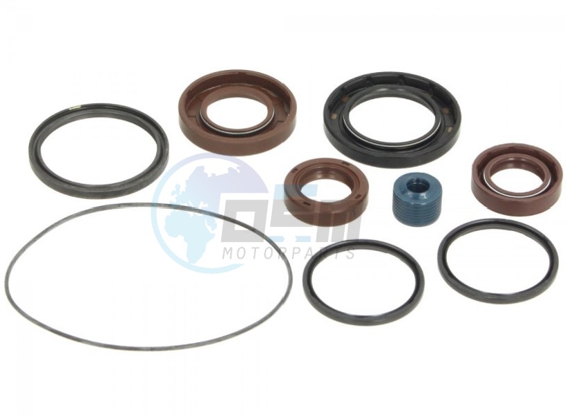 Product image: Derbi - 498337 - OIL SEAL SET, ENGINE   0