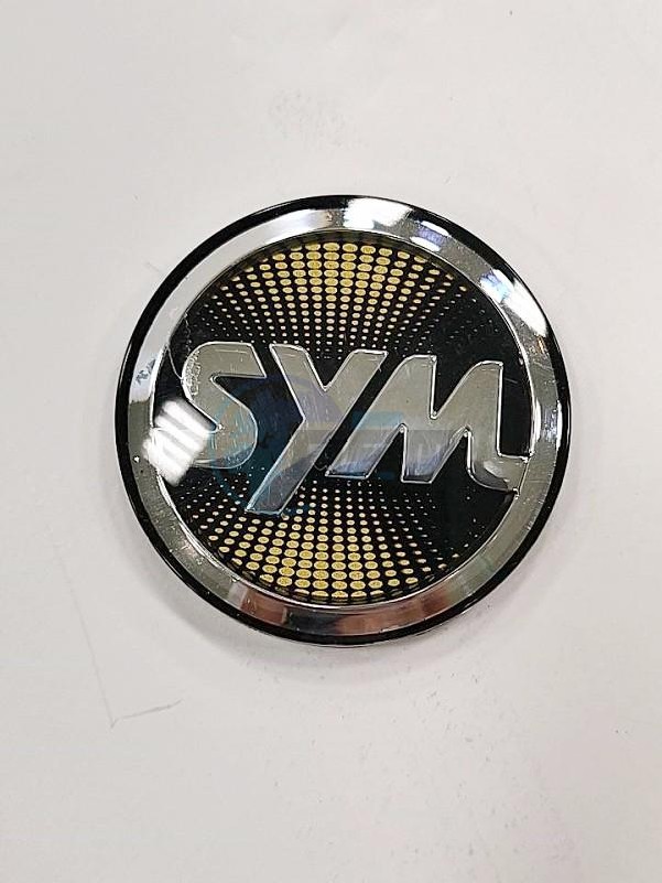 Product image: Sym - 87552-TL1-000-T1 - SYM LOGO ( 50 PC ) TYPE1 ( BK / GD )  0