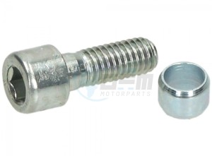 Product image: Gilera - 123394 - Screw with bushing 