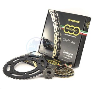 Product image: Regina - 95BE01252-REGEB - Chain kit Benelli TNT 125 Hyper Reinforced  Kit 15 37 