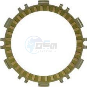 Product image: Yamaha - 5GJ163211000 - PLATE, FRICTION MY03 