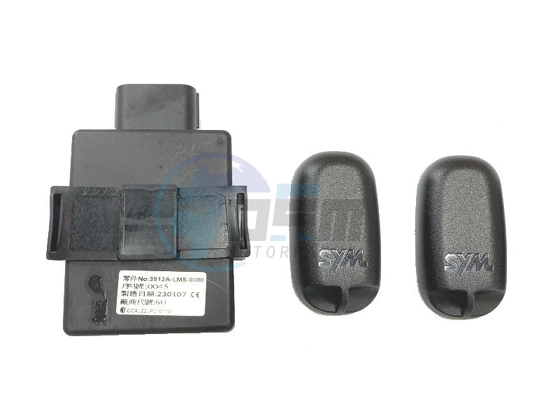 Product image: Sym - 3912A-LMS-000 - KEYLESS C0NT UNIT ASSY  0