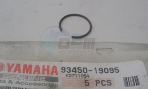 Product image: Yamaha - 934501909500 - CIRCLIP  