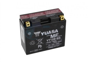 Product image: Aprilia - AP8127619 - Battery YT12B-BS 